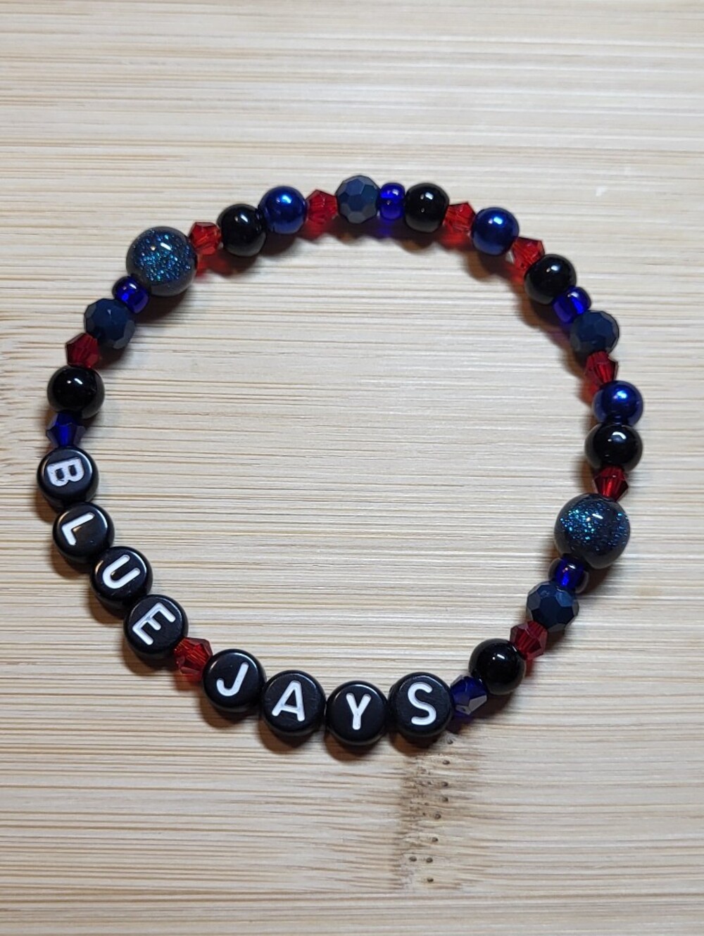 Toronto Blue Jays Night Mode Inspired Sparkle Bracelet